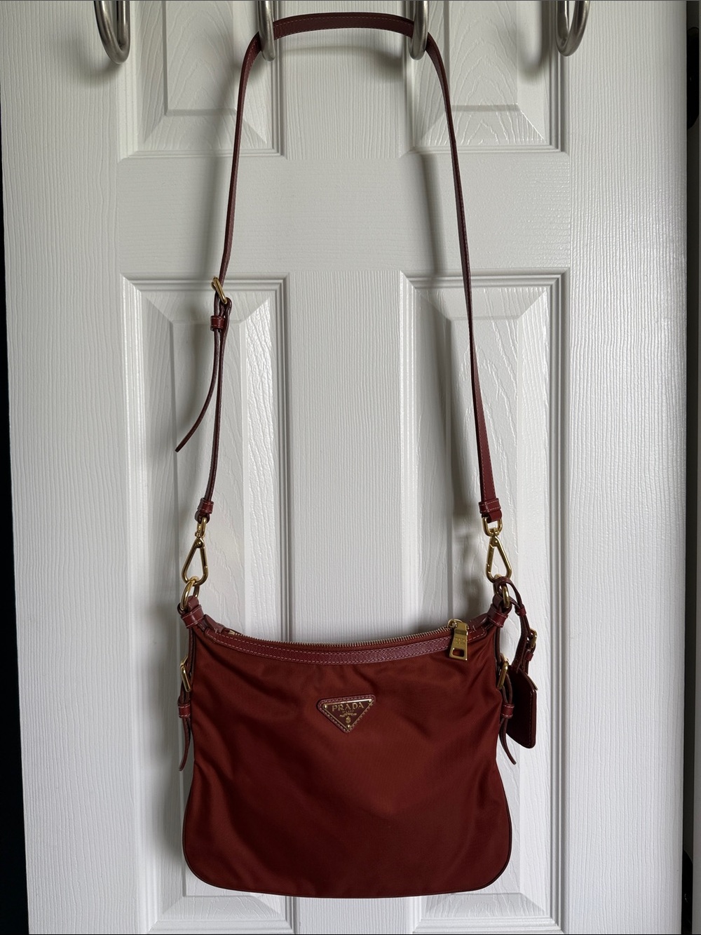 Prada Tessuto Nylon Crossbody Bag